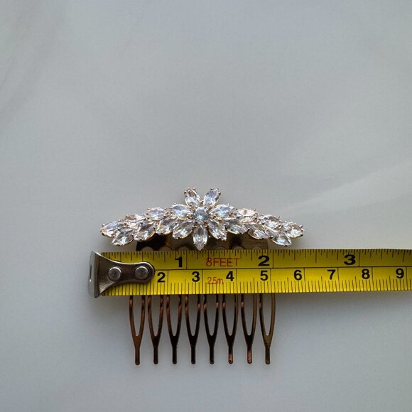 [NEW] Bridal Wedding Rhinestones Hair Comb Gold Silver Bundle Lot main image 6